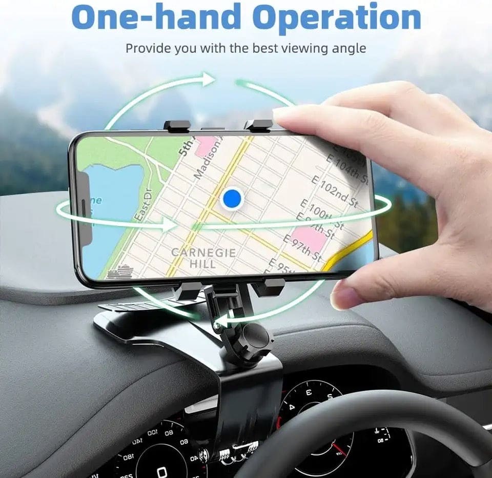 Dashboard Mobile Holder, Universal Phone Suction Bracket, 360 Adjustable Rotating Mount Holder, Multipurpose Cell Phone Stand, 360 Degree Rotating GPS Navigation Bracket, Car Dashboard Rear View Mirror with 360° Spring Clip Dashboard Mobile Holder, Universal Phone Suction Bracket, 360 Adjustable Rotating Mount Holder, Multipurpose Cell Phone Stand, 360 Degree Rotating GPS Navigation Bracket, Car Dashboard Rear View Mirror with 360° Spring Clip